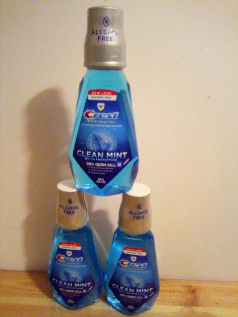 Crest ProHealth Clean Mint Mouthwash 16.9 FL Oz 3/$10