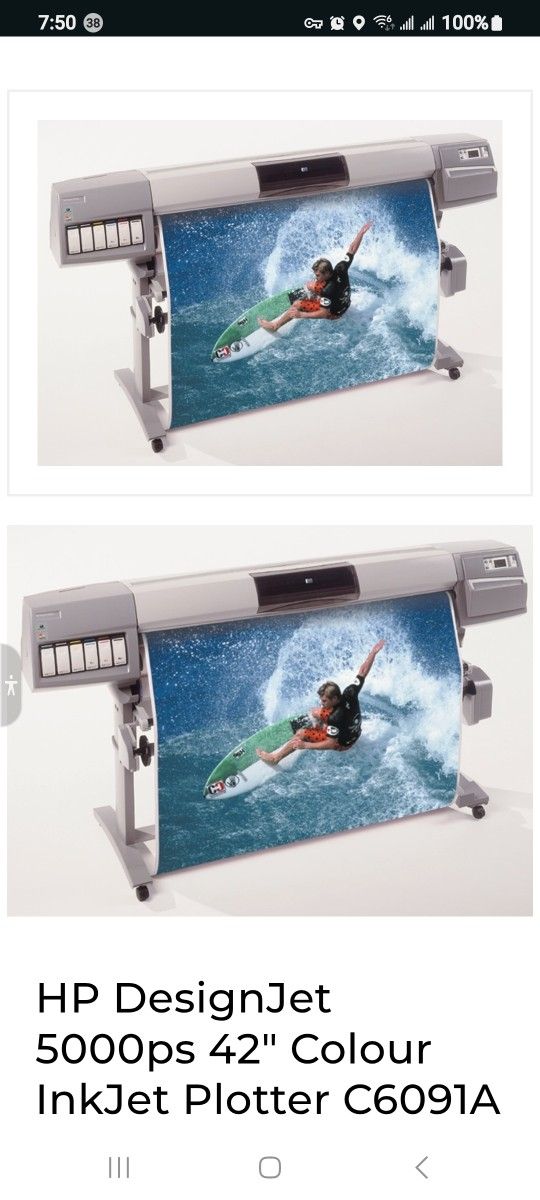 HP 42" Color Plotter