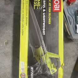 RYOBI 135 MPH 440 CFM 8 Amp Electric Jet Fan Blower