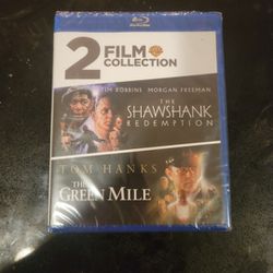 2 Film Collection Shawshank Redemption + Green Mile Blu Ray NEW