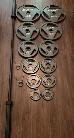 300lbs Weight Set New!