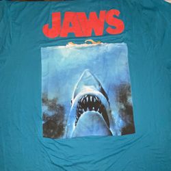 Jaws 5 XLT Navy blue T-shirt GRAPHIC Amity Island