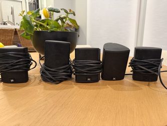 JBL Home Theater Surround Sound Speakers – Set of 5 – $90