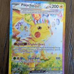 Pikachu EX 238/191 Surging Sparks
