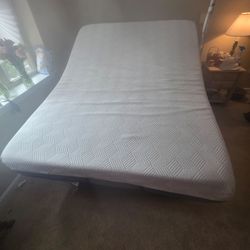Queen-Sized, Fully-Electric  Bed with 12" Hybrid Mattress