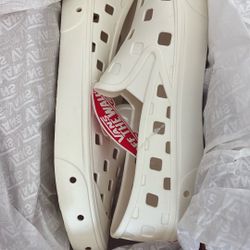 Vans Slip On Track Shoes Mens Size 8 Womens 9.5