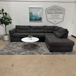 🛋️Gray Sectional Sofa (Delivery Available!! )