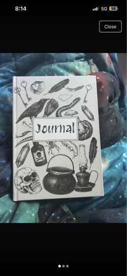 Gothic Witch Hardcover Journal