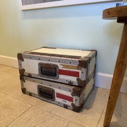 Set of 2 Vintage Panasonic Panalex Film case