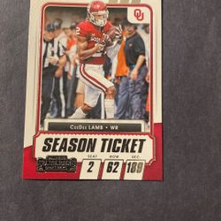 CeeDee Lamb 2021 Contenders #44