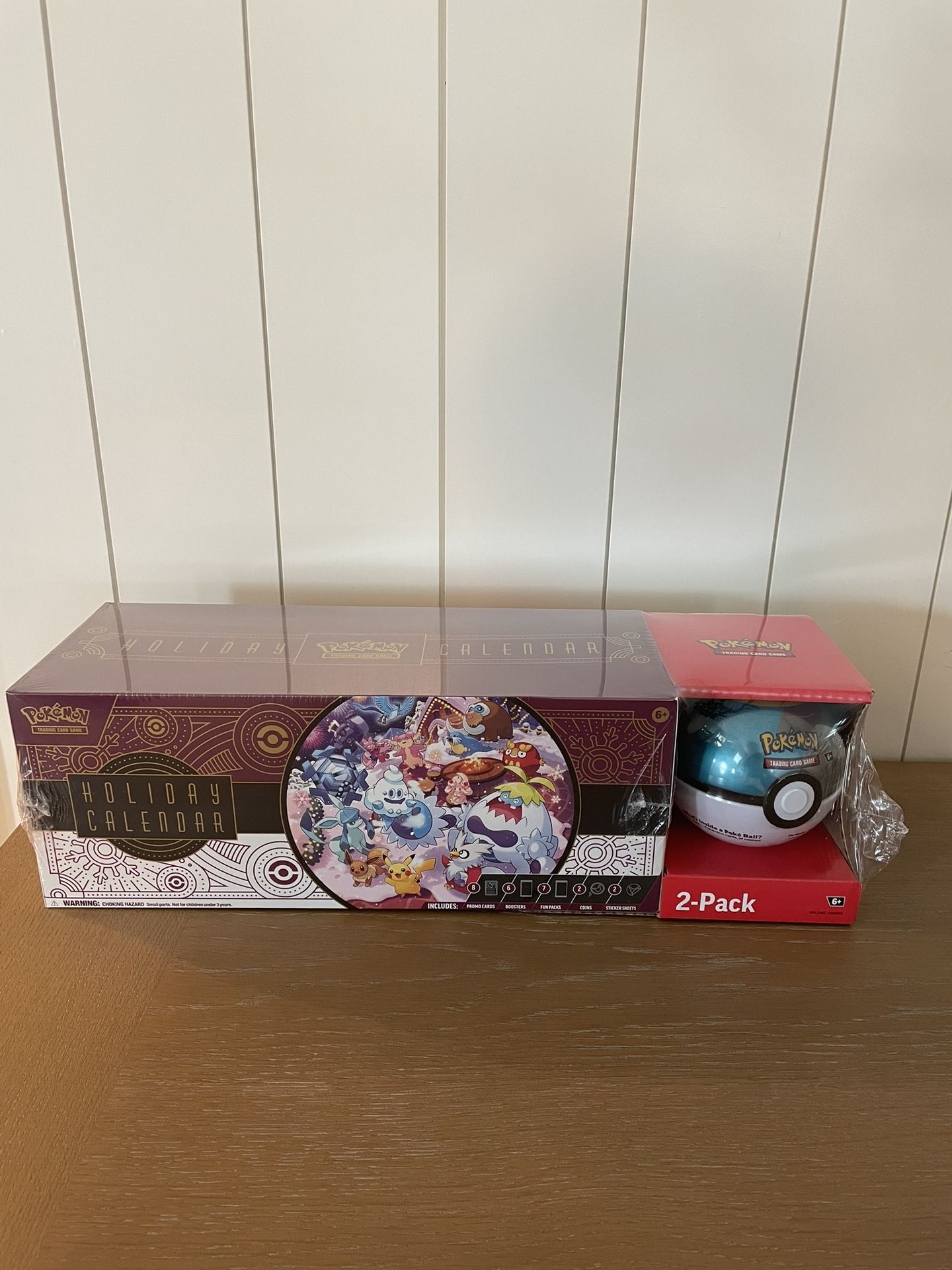 Pokemon 2025 Advent Calendar + Pokeball