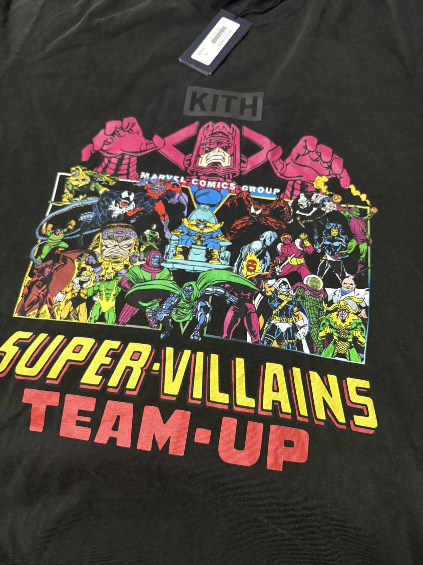 Kith Marvel Team Up Vintage Tee