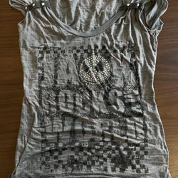 Vintage Disney Jack Skellington Women’s Bling Top Size M