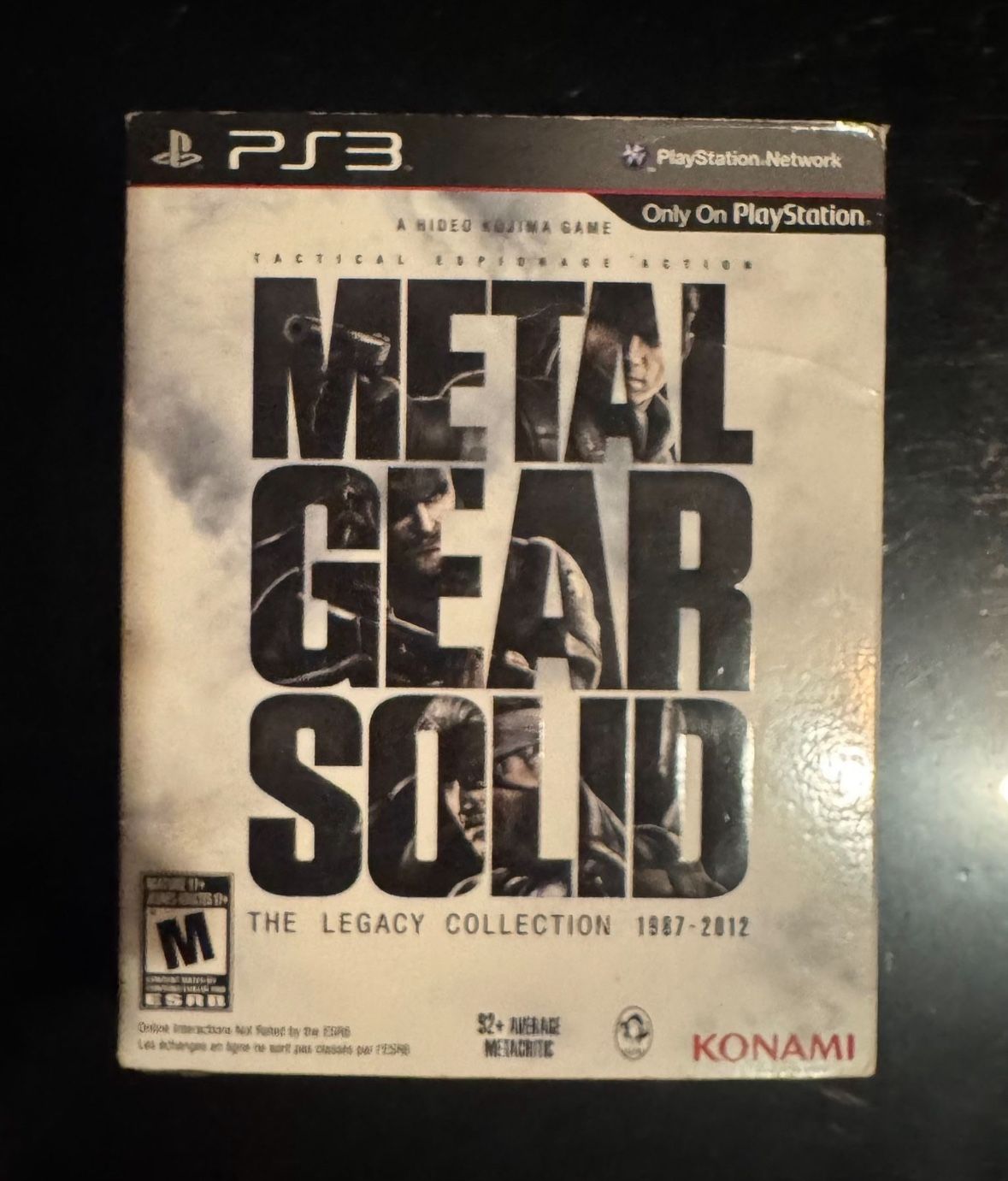 Metal Gear Solid Legacy Collection PS3 With Art Book