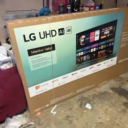 LG AI 75inch Tv