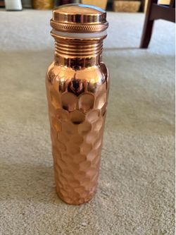 100 Copper Water Bottle 34 Ounce