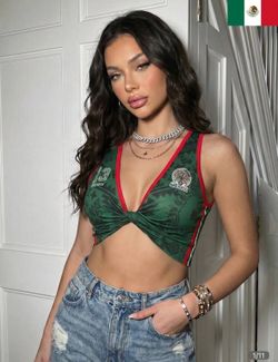 Mexico Crop Top