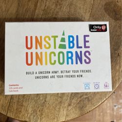 Unstable Unicorns first edition 