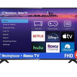 Roku TV - 42 Inch Smart TV, 1080P LED Full HD TV with Wi-Fi Connectivity and Mobile App, Flat Screen TV Compatible with Apple Home Kit, Alexa and Goog