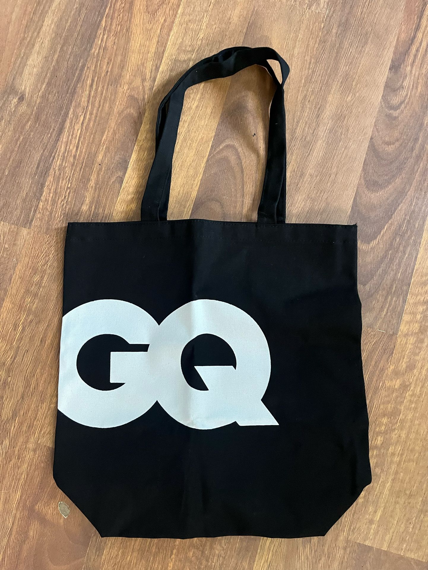 GQ Magazine Black-And-White Tote Bag Brand New