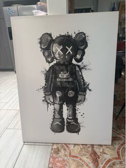 Kaws balenciaga print from Canvas Culture
