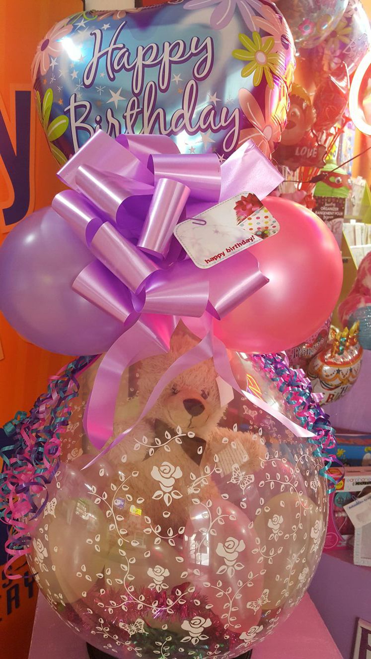 Teddy bear Englobado/ Gifts Balloons,teddy inside