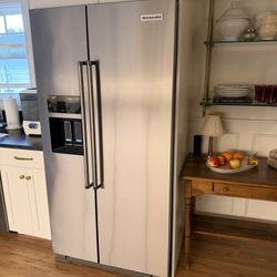 Kitchenaid Counter Depth Side By Side Refrigerator 