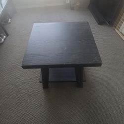 Ikea Black Square  Table