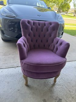 Children’s Purple Chair