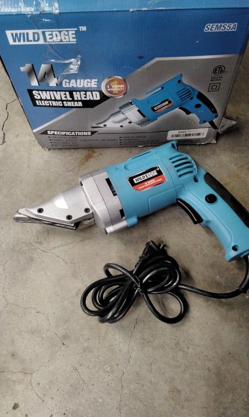 Wild Edge 14 Gauge Swivel Head Electric Shear