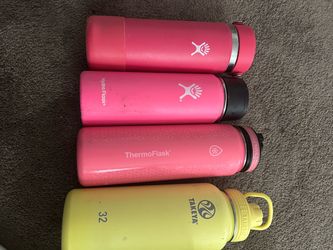 Lot of 4 Insulated Water Bottle