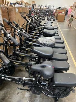 Electric Bike for Adults, 500W Motor, 20 MPH Max Speed Folding Ebike, 14" Electric Bicycles, Max 20/30 Miles Range (Pedal Assist Mode), Mini E Bikes