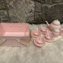 Pottery Barn Kids Metal Tea Set