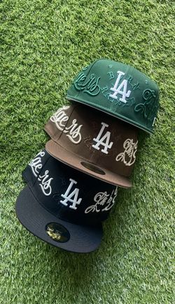 RARE EXCLUSIVE Born x Raised LA Los Angeles Dodgers Fitted hat 59fifty MLB new era 