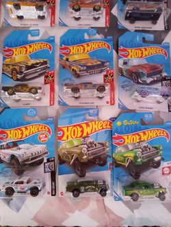 Hot Wheels Bel airs Nomads Etc..