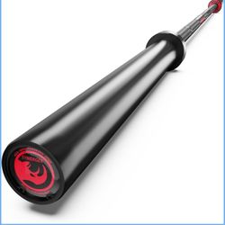 Synergee 45lb Rhino Power Bar Cerakote Finish Barbell. Rated 1500lbs for Powerlifting - Deadlift - Squat - Bench Bar