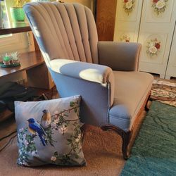 Wing Back  Chair, Antique,  ( ABOUT 1940'S)