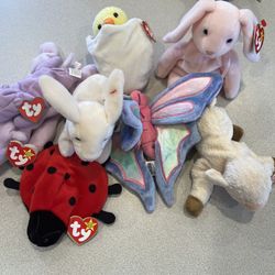 Springtime Beanie Baby Collection Lot