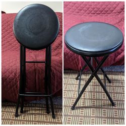 Foldable bar stool 