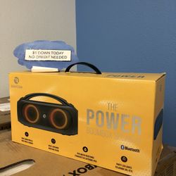 Raycon The Power Boombox Speaker  Bluetooth Speaker New 