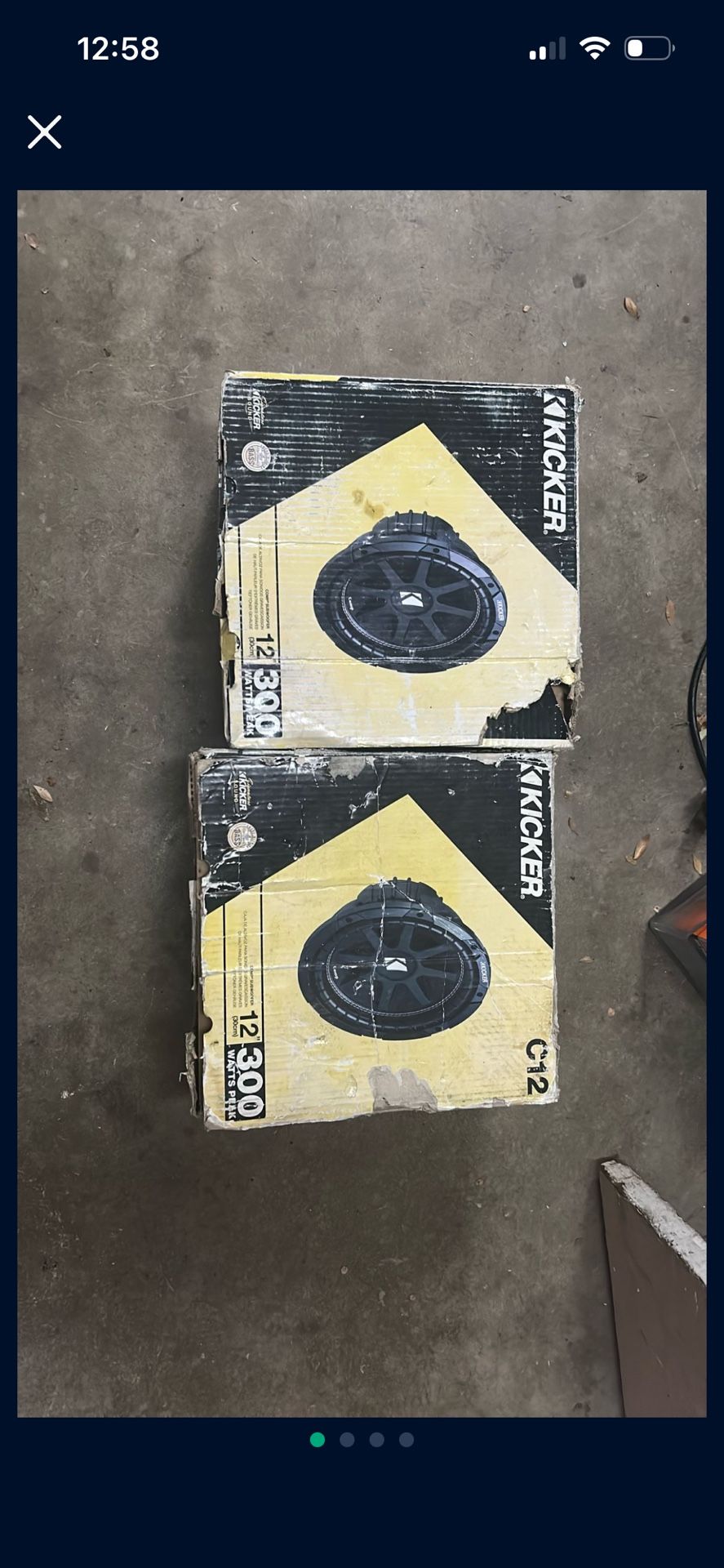 12’ Kicker Subwoofers