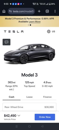 Model 3 premium 2025