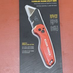 Klein Tools 44303 Folding Utility Knife With Blade Storage