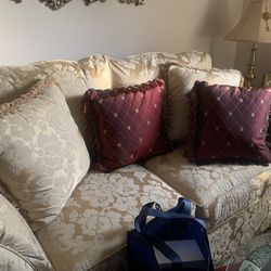 Regency Loveseat And Chair