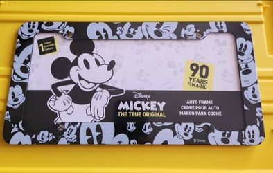 Disney Mickey Mouse License Plate Frame