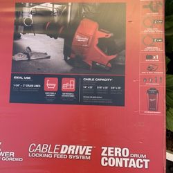 M18 FUEL 18-Volt Lithium-Ion Cordless Drain Cleaning Snake Auger with 1/4 in. and 3/8 in. Cable Drive Kit