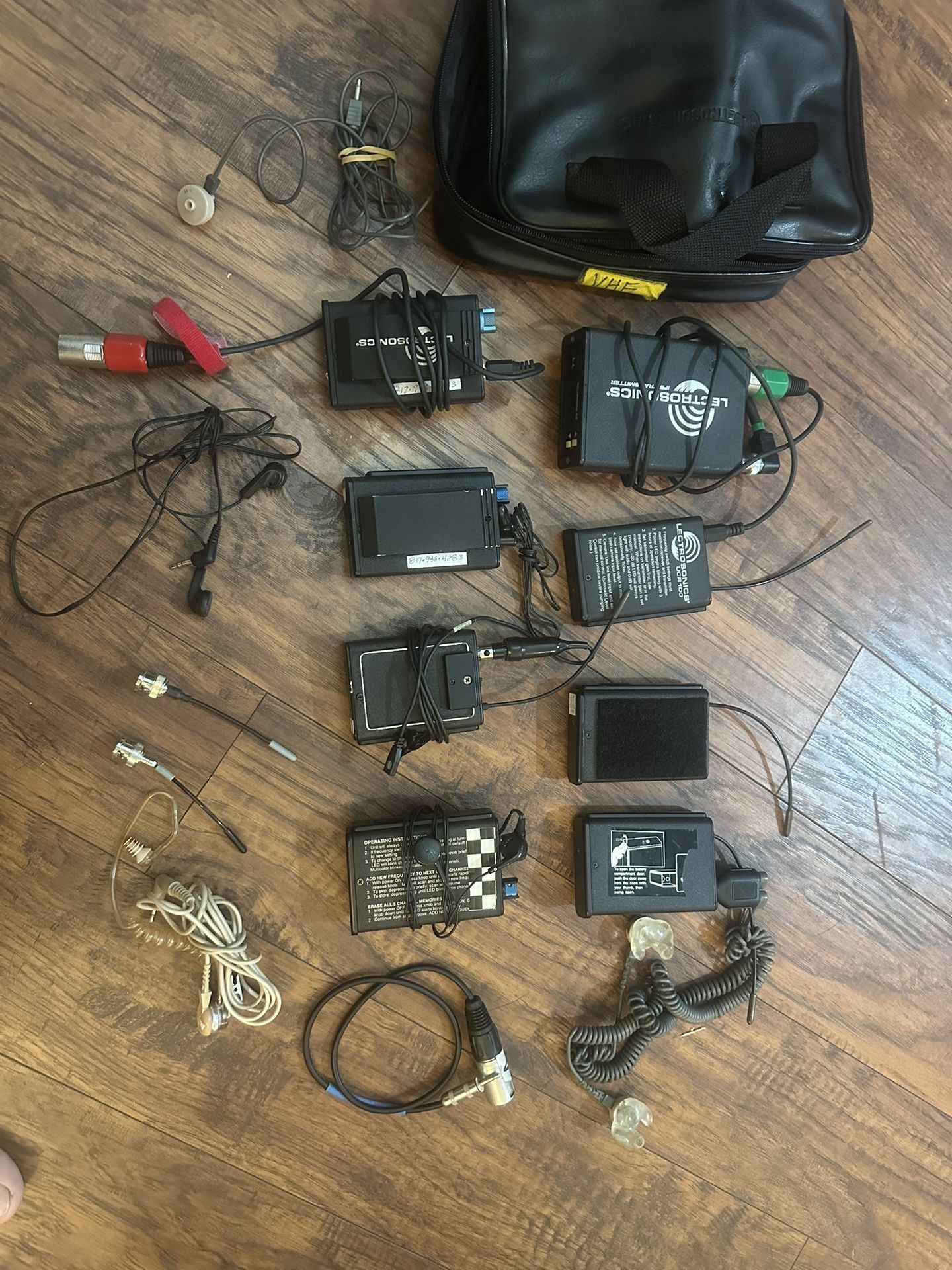 Lectrosonics Receiver And Transmitter Lot