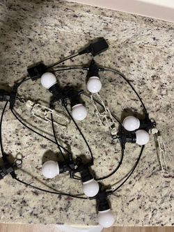Halloween Skeleton String Lights