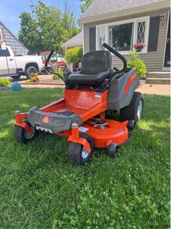 Husqvarna z246 with bagger