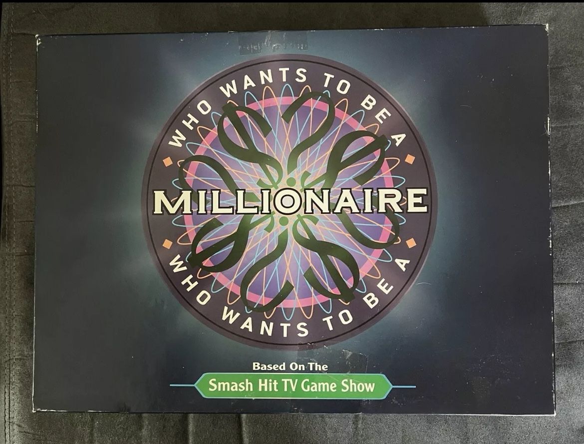 Who Wants to Be a Millionaire, 2000 Mattel Board Game